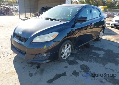 2009 Toyota Matrix S z USA, uszkodzony, nr VIN 2T1KE40E89C014499